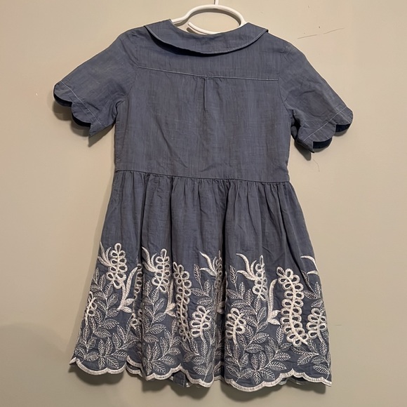 Genuine Kids Size 5 Chambray Dress - Picture 2 of 3